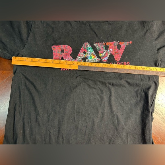 RAW Black Graphic Tee - Short Sleeve - Picture 3 of 8